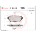 MITSUBISHI ECLIPSE CROSS 20182020 ECLIPSE CROSS 20222024 DISC BRAKE PAD SET