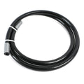 Fragola -4AN PTFE Hose w/ Black Cover- 3 Feet