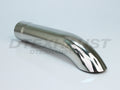 WELD ON TURN DOWN DIESEL EXHAUST TIP 3.50IN ID / 3.50IN OD