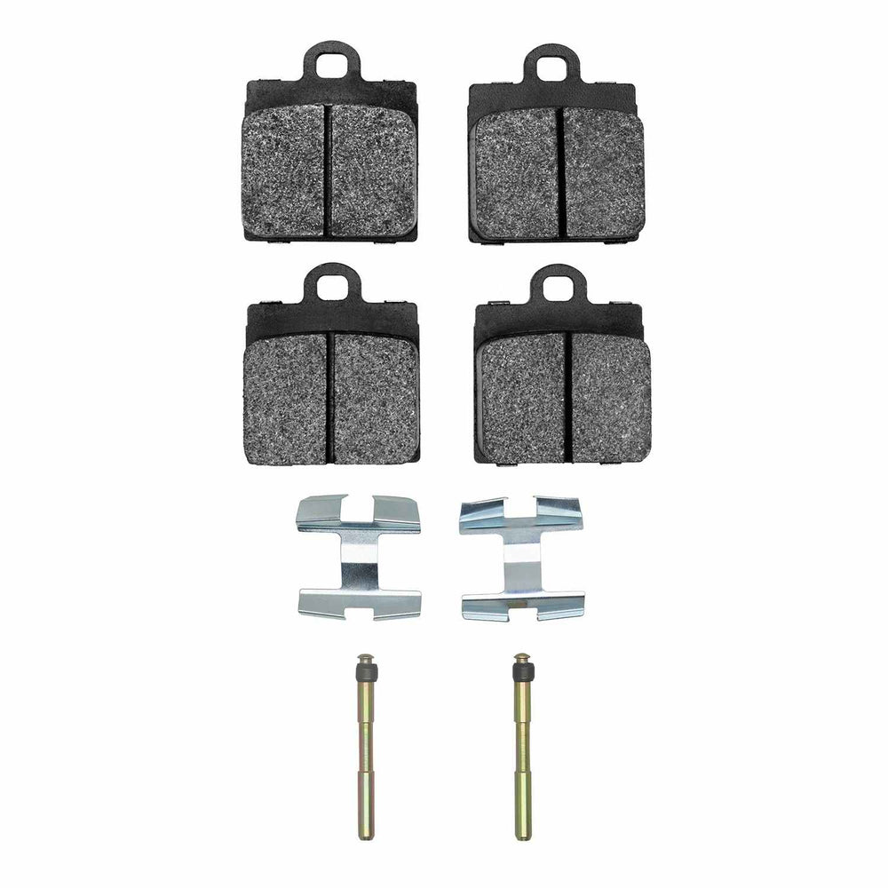 R1 66-70 Volkswagen Karmann Ghia Front Ceramic Brake Pads and Hardware Kit