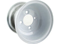 8X7 WHITE STANDARD RIM BP 44 ET 0 CB 2.81 900 LBS