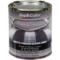 PAINT SHOP FINISH SYSTEM CLEAR TOP COAT; MATTE FINISH CLEAR COAT; 32 OZ. QUART