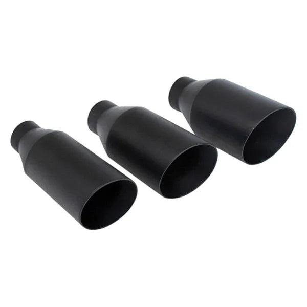 ~(3 lbs. 9X5X5)~ High heat resistant 4 in 8 in double wall angle cut i.d. 2 1/4 in black coated (DT-24113C)