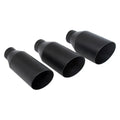 ~(3 lbs. 9X5X5)~ High heat resistant 4 in 8 in double wall angle cut i.d. 2 1/4 in black coated (DT-24113C)