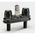 4IN QUICK DISCONNECT VALVE BLACK EMPIRE BRASS CARDED