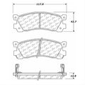 Posi-Quiet Ceramic Brake