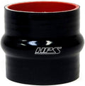 HPS Performance 1-5/8 ID 6 Long High Temp 4-ply Reinforced Silicone Hump Coupler Hose Black (41mm ID 152mm Length)