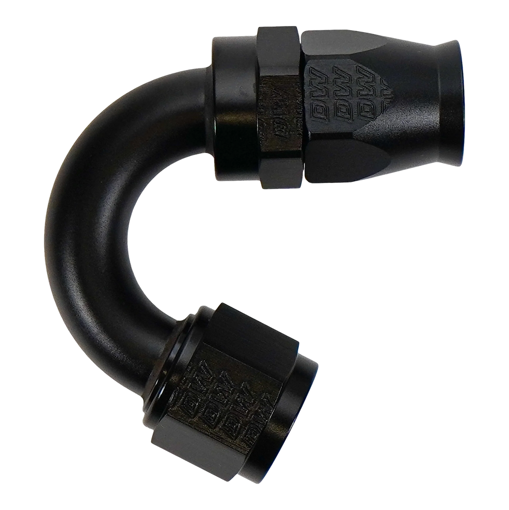 DeatschWerks 10AN Female Flare Swivel (Incl Ferule/Olive) 150-degree Hose End PTFE
