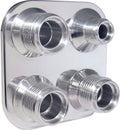 #10 90 Deg Hose End Black