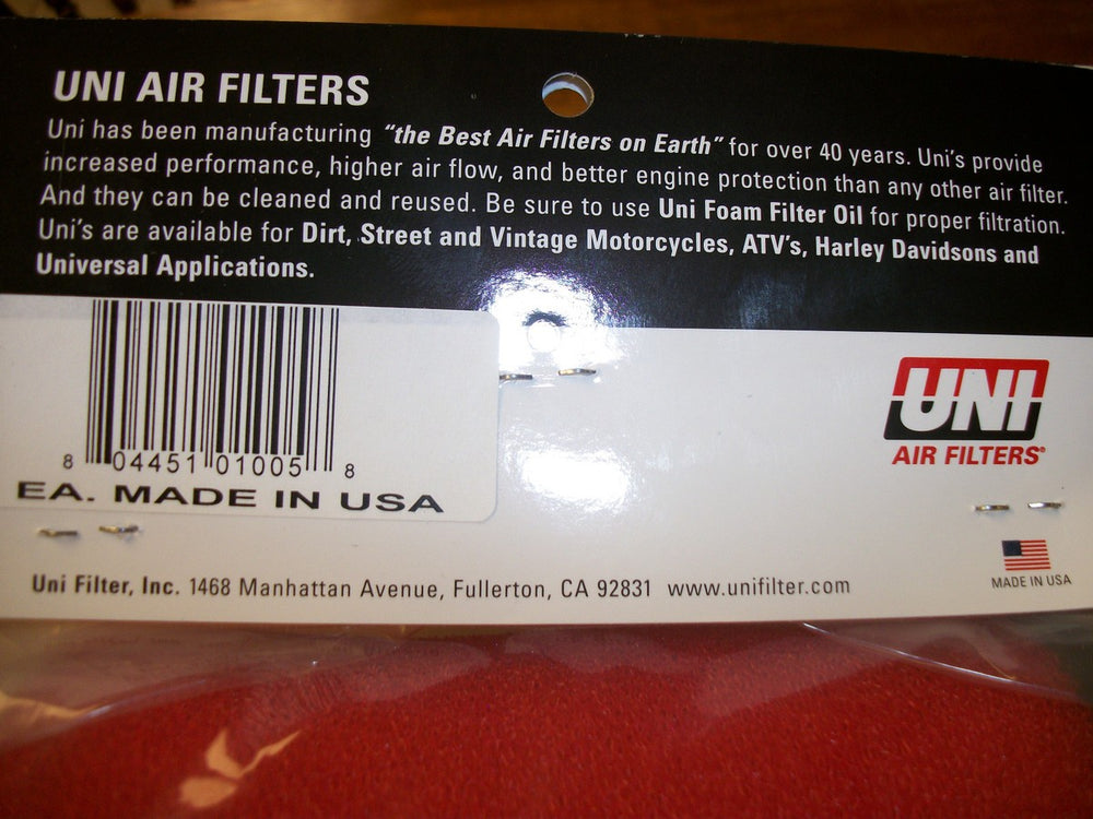 Uni FIlter 1984 Husqvarna 500 TC/510 TE/TX Air Filter