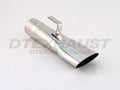 MOPAR OVAL SLANT 14.00IN VINTAGE SS EXHAUST TIP 2.50IN ID / 4.25INX2.50IN OD