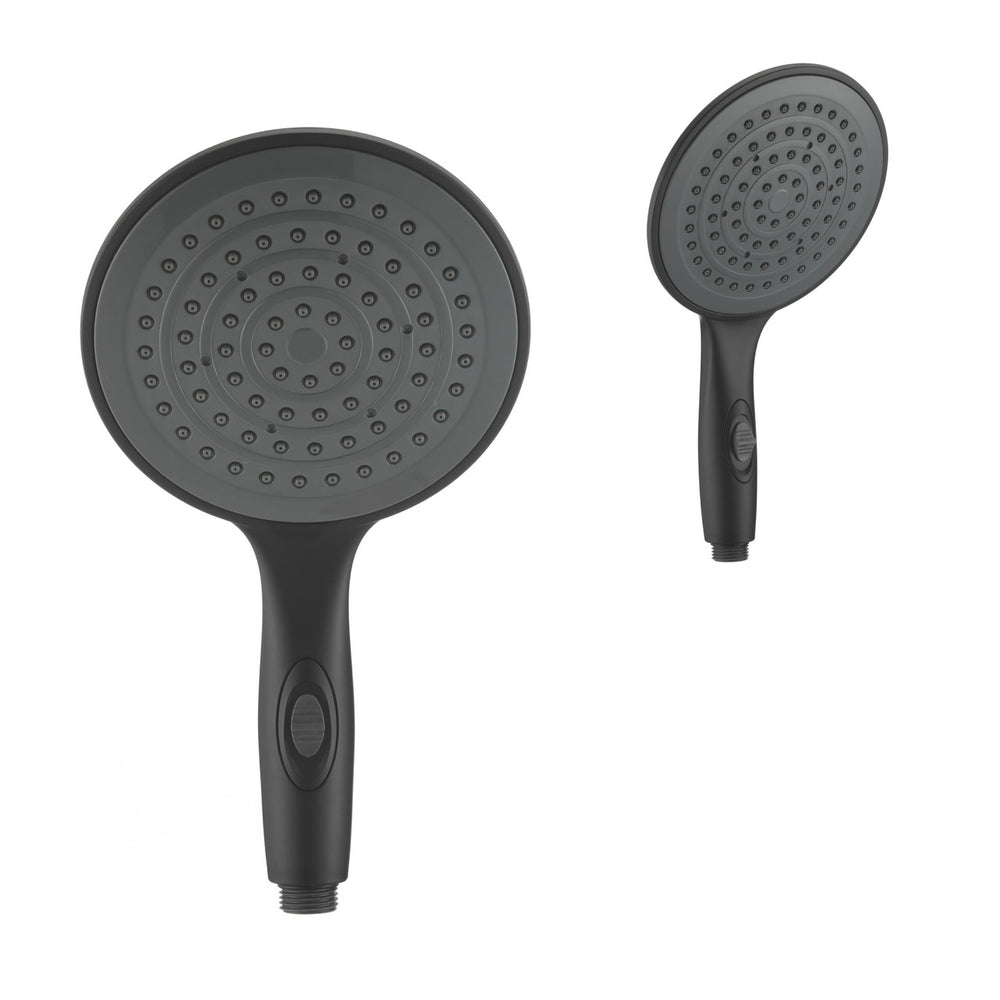 LUXURY 6 IN RAIN SHOWER WAND MATTE BLACK