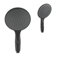 LUXURY 6 IN RAIN SHOWER WAND MATTE BLACK