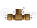 AIR BRAKE COMPRESSION FITTING