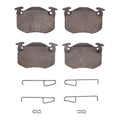 DFC 77-89 Peugeot 604/505 Front 5000 Advanced Semi Metallic Brake Pads and Hardware Kit