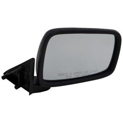 RH DOOR MIRROR MAN NONHTD TEXT BLK FLDG MAZDA P/U 8693