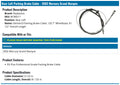BRAKE CABLE