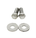 Kentrol 55-86 Jeep CJ Grab Bar - Polished Silver