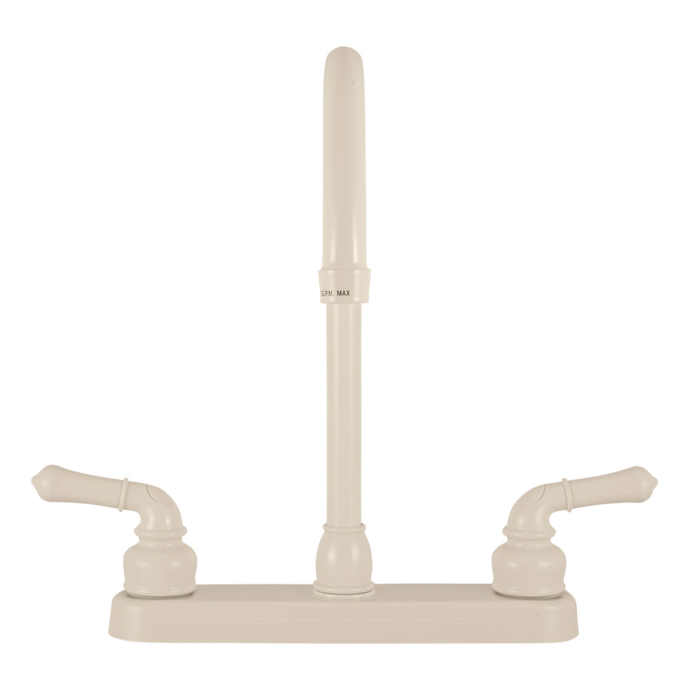 JSPOUT RV KITCHEN FAUCET BISQUE PARCHMENT