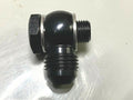 Fragola -8AN Male Banjo x 10mm x 1.0 - Black