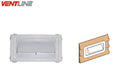 EXTERIOR VENT WITH LOCKING DAMPER A