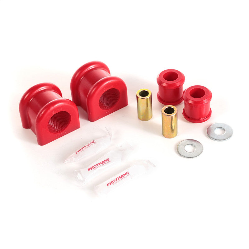 Prothane 07-11 Jeep JK Front 31mm Sway Bar & End Link Bushings - Red