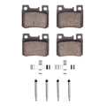 R1 86-95 Mercedes-Benz 190E Rear Ceramic Pads & Hardware Kit