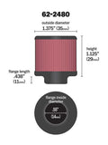 K&N Engineering air filter close-up
