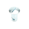 Oval Hd Fasteners 1/4 .400in 10pk Steel