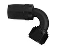#6 120 Degree Hose End Black