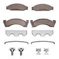 R1 05-12 Acura Rl Rear Semi Met Brake Pads and Hardware Kit