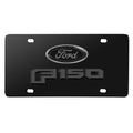 F150 BADGE W/O BLACK W MIRROR OUTLINE SS BLACK
