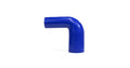 HPS Performance 7/8 - 1 ID High Temp 4-ply Reinforced Silicone 90 Degree Elbow Reducer Hose Blue (22mm - 25mm ID)