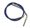 Parking Brake Cable for 1945-1949 Jeep CJ-2A, 42.25 Inch Long Crown Automotive
