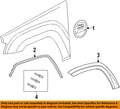 Left Front Fender Flare for Misc. 2011-2022 WK2 Grand Cherokee, Textured Black Crown Automotive