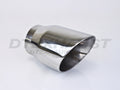 4IN DOUBLE WALL ANGLE ID 2 1/2IN EXHAUST TIP