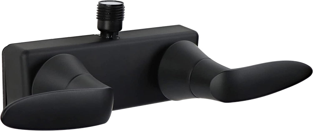 SHOWER VALVE 4IN BLACK MATTE