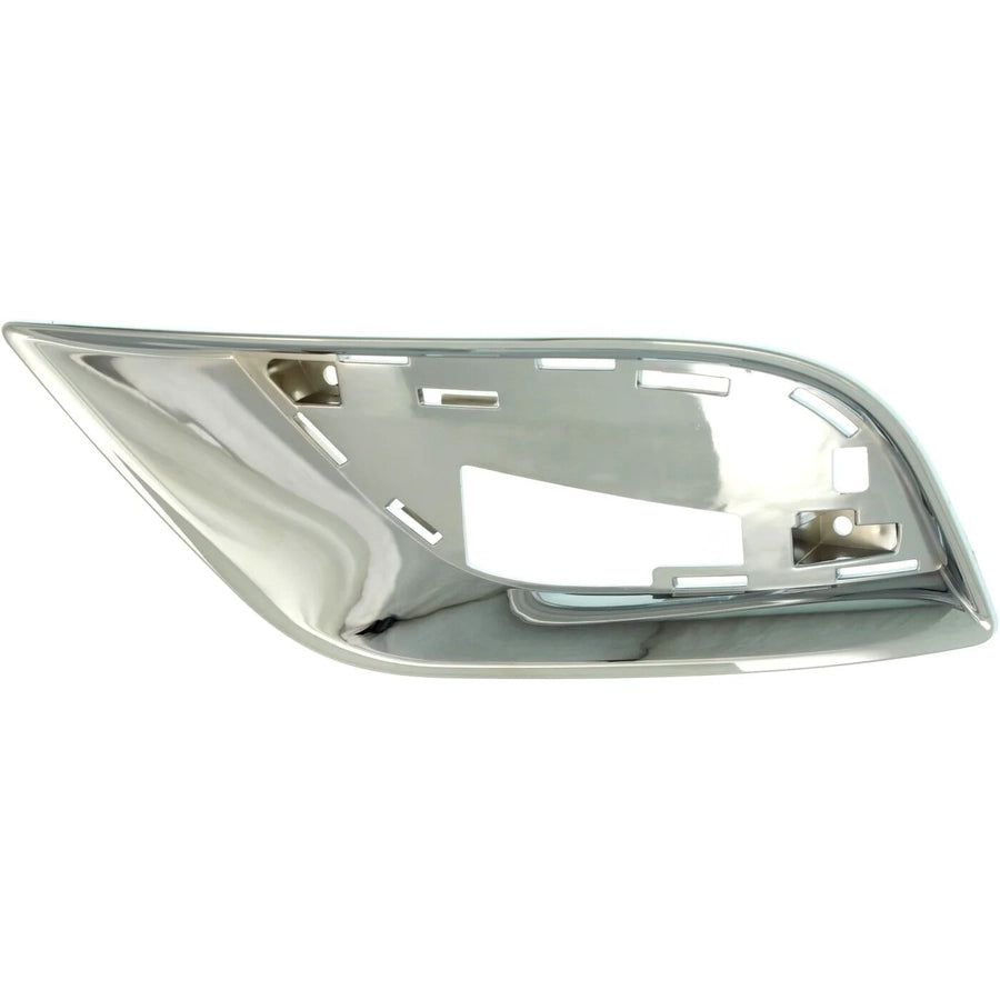 LH FRONT BUMPER INSERT; OUTER GRILLE BEZEL; CHROME JEEP GRAND CHEROKEE SUMMIT 1720