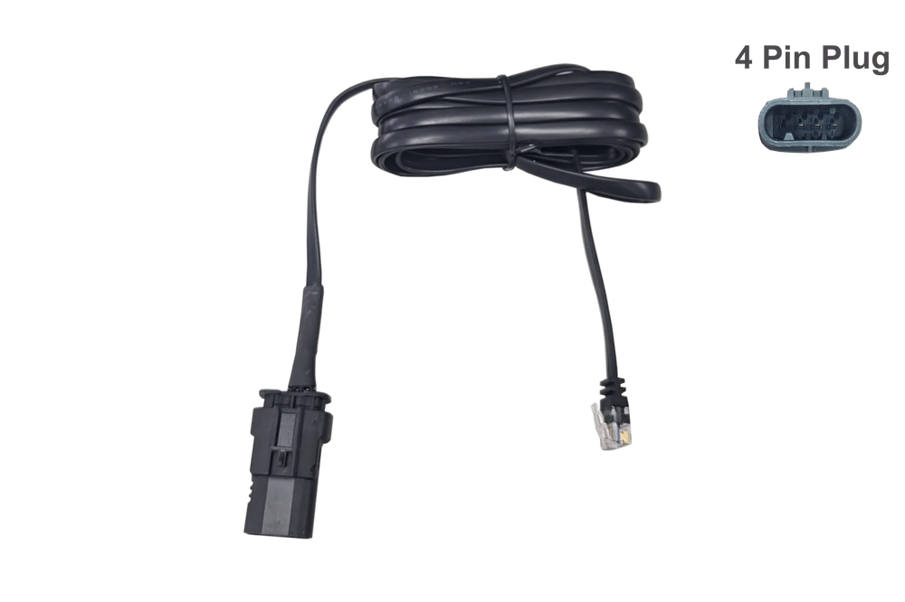 AUDI/FORD SERIES OEM DRIVE MODE FACTORY CONTROL 4 PIN HARNESS REVERSE POLARITY