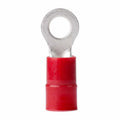 NYLON RING TERMINAL, #8 1/4", 100PC