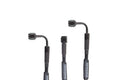 STRAIGHT 4 TO 90 DEGREE 4 13IN PREASSEMBLED BRAKE LINEBLACK