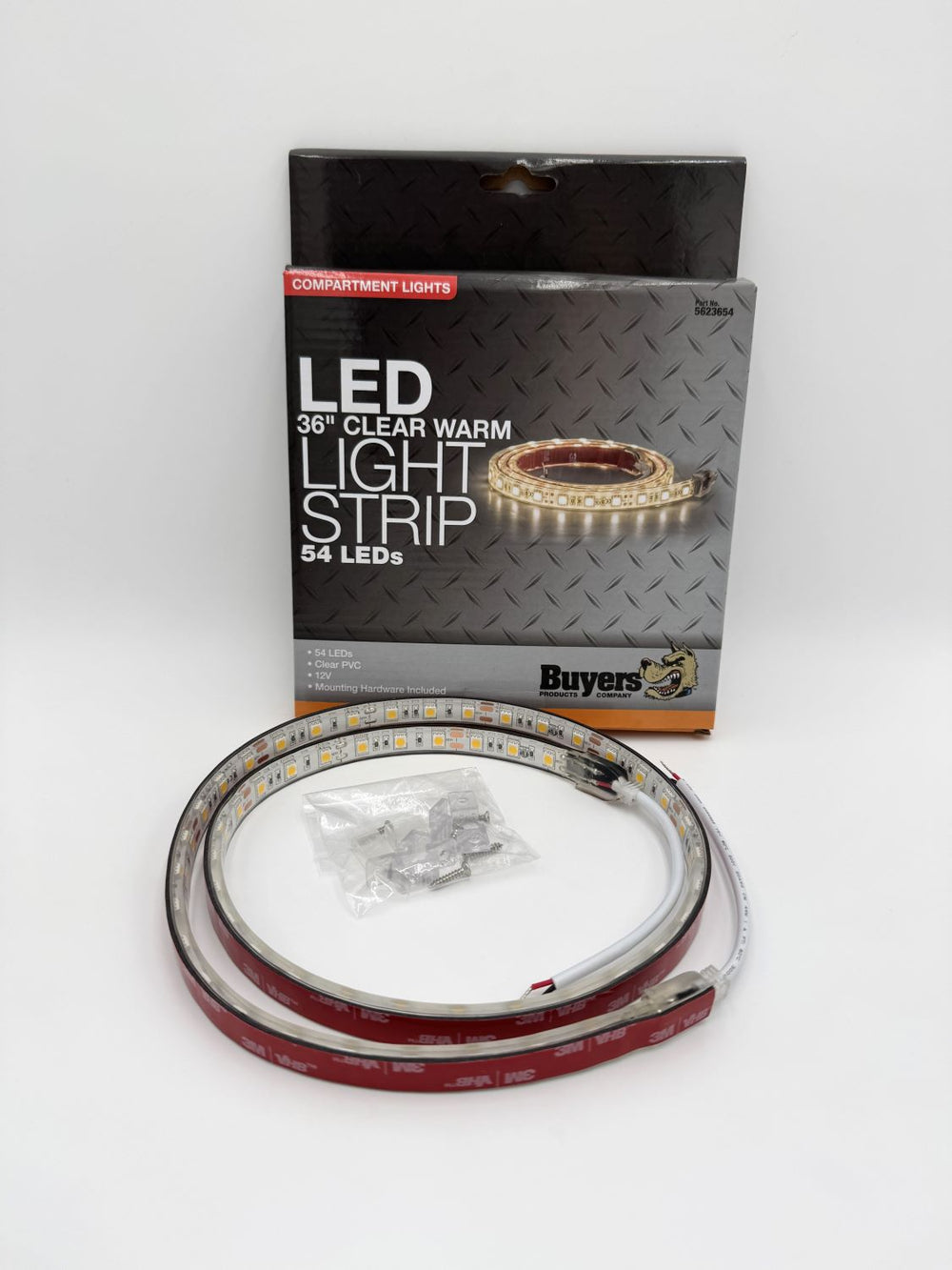 LIGHT,STRIP,36IN,CLEAR,WARM,12VDC,5