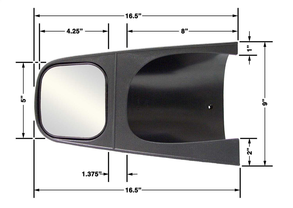 9703 FORD LD ELECTRIC TOWING MIRROR (PASS)