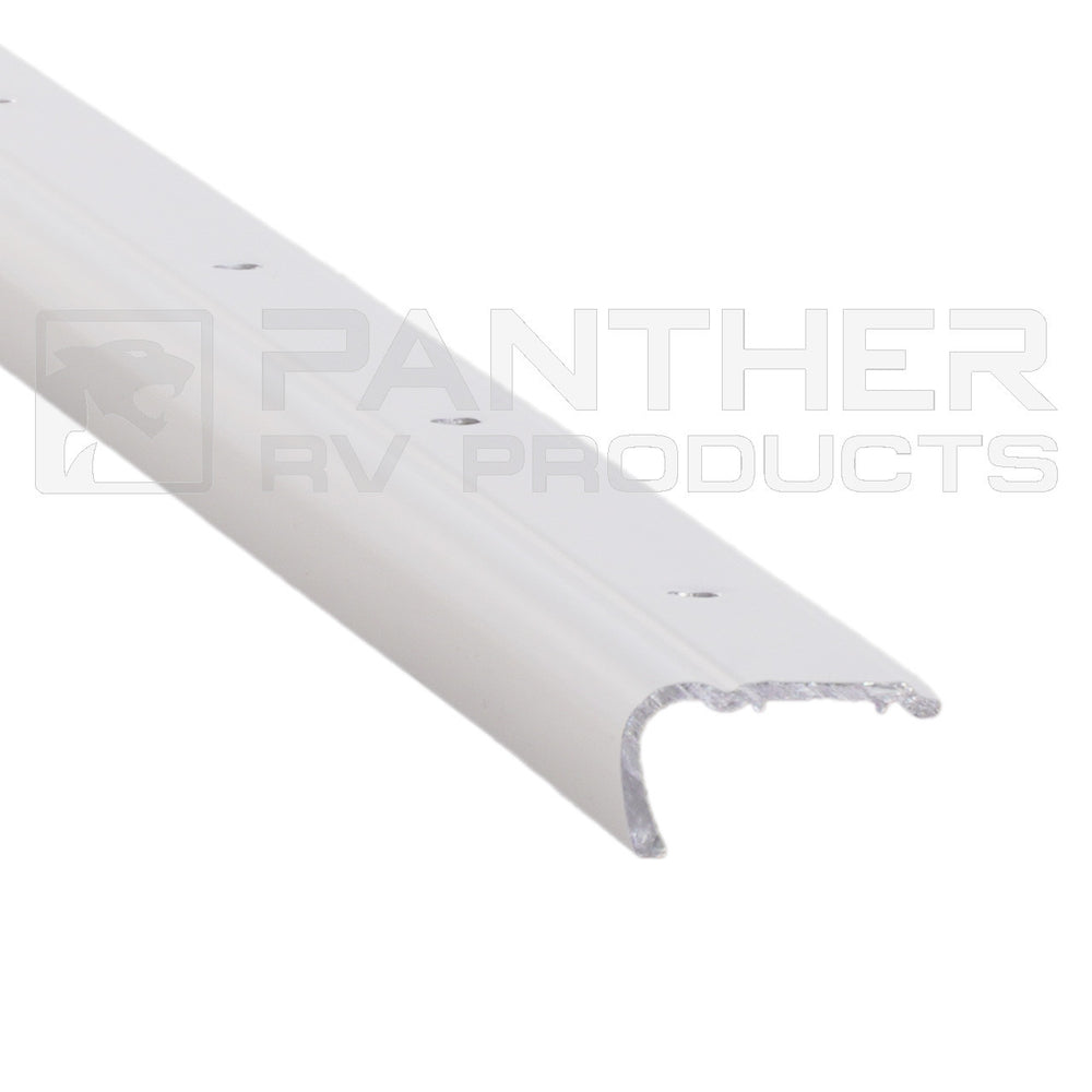 NON INSERT ROOF TRIM POLAR WHITE 16 FT