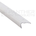 NON INSERT ROOF TRIM POLAR WHITE 16 FT