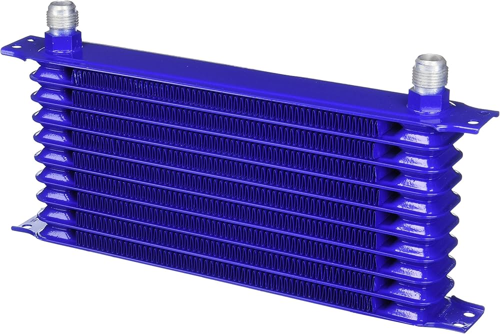 SPEC D TUNING blue oil cooler