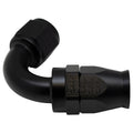 DeatschWerks 10 AN Female Flare Swivel (Incl Ferule/Olive) 120-degree Hose End PTFE anodized DW titanium