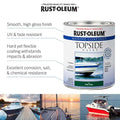 MARINE COATINGS TOPSIDE PAINT OYSTER WHITE GLOSS 1 QUART