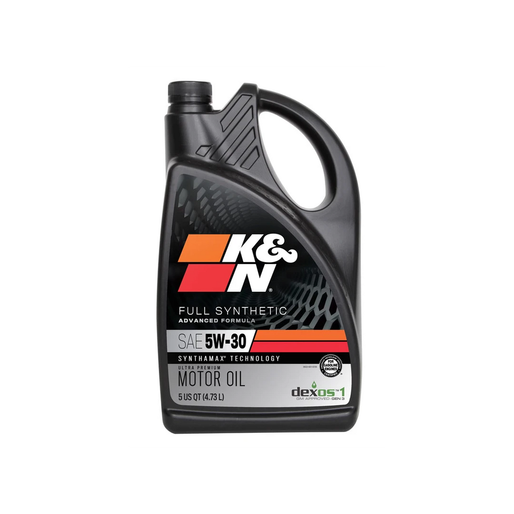 K&N 5W-30 Fully Synthetic Motor Oil - 5 Quarts