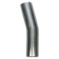 Vibrant 1.875in OD T304 SS 15 Deg Mandrel Bend 4in Leg Length (2in Centerline Radius)